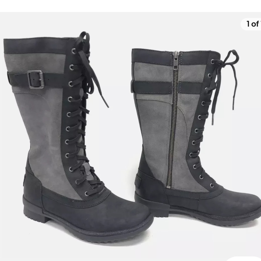UGG Women's Gray Winter & Rain Boots